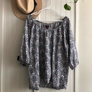 Liberty of London for J. Crew Boho Peasant Blouse